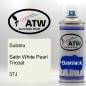 Preview: Subaru, Satin White Pearl Tricoat, 37J: 400ml Sprühdose, von ATW Autoteile West.